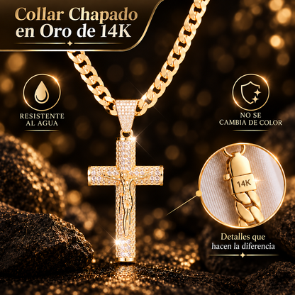 ✨ Collar Cruz de Jesus - Un Simbolo de Fe y Fortaleza ✨