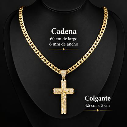 ✨ Collar Cruz de Jesus - Un Simbolo de Fe y Fortaleza ✨